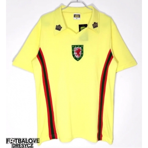 Wales 1976-1979 Retro Venkovní Dres Krátký Rukáv Wales 1976-1979 Retro Venkovní Dres Krátký Rukáv